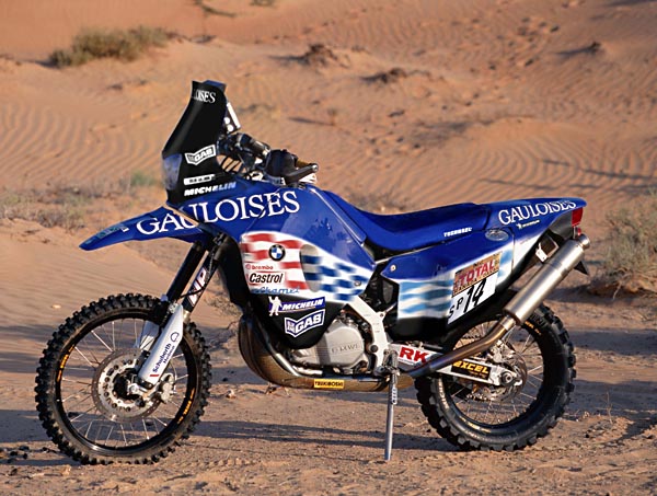 The BMW GS motorcycles - Race bikes P-D 2000